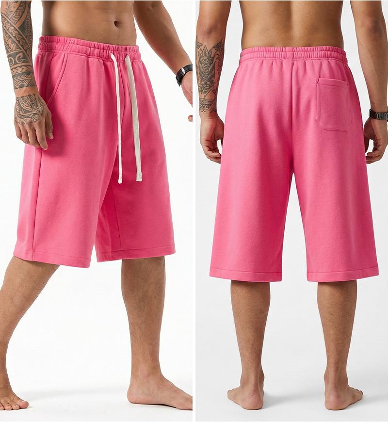 Men's Solid Pocket Waist Shorts, Lightweight Breathable Shorts, Casual Breathable Comfortable Shorts for Running Gym Workout, Men's Bottoms for All Seasons