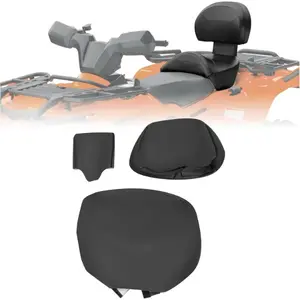 Seat Cover Compatible with 2006-2013 Can-Am Outlander Max 400 500 650 800 800R ATV Motorcycle Accessories Protective Gear