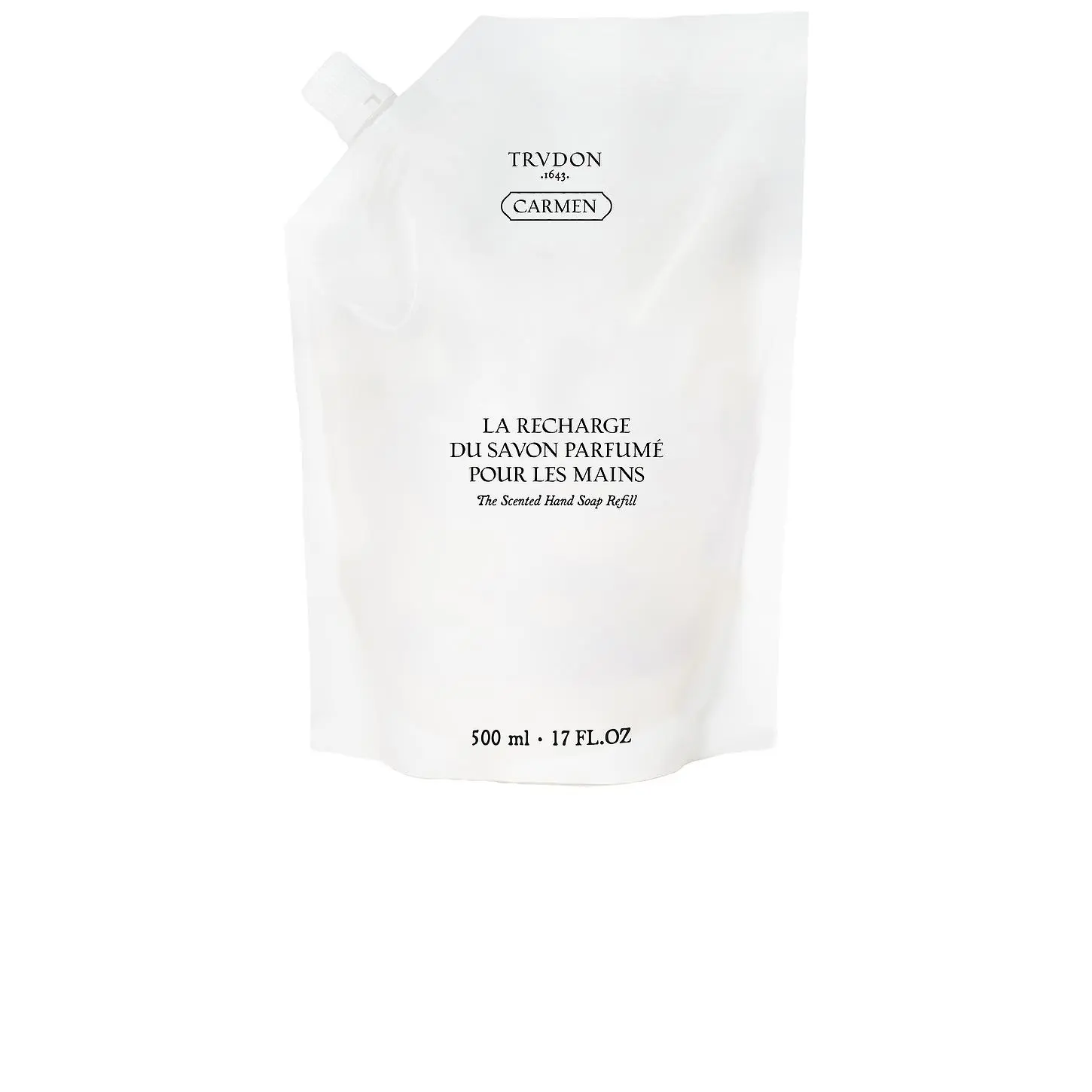 Trudon La Recharge Du Savon Parfume Carmen Pour Les Mains Hand Soap Refill 500ml