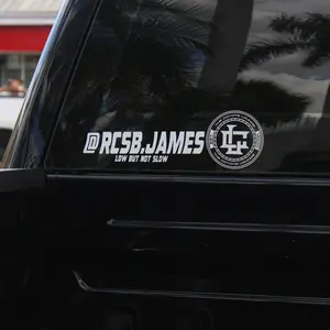 Custom Social Handle Decal ( Decal, Sticker, Vinyl ) Personalized Car Decal.