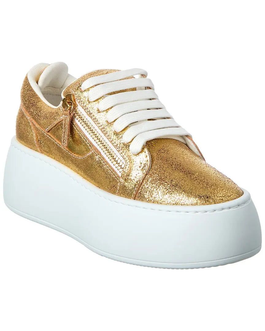 Giuseppe Zanotti Alma Leather Platform Sneaker