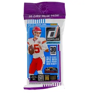 1 PACK - 2025 Donruss Football VALUE PACK -30 cards- Opened Live