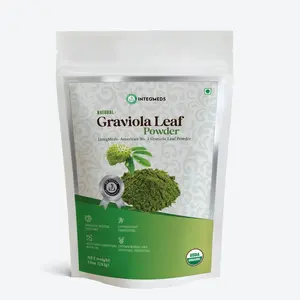 INTEGMEDS - Organic Graviola Leaf Powder - Raw All Natural Graviola Leaf, 10z Pouch, Immune Support