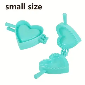 1pc Dumpling Mold, Heart-shaped Design Dumpling Mold, Kitchen DIY Dumpling-making Tool, Suitable for Quickly Making Dumplings as a Kitchen Tool for Family Lunch and Dinner