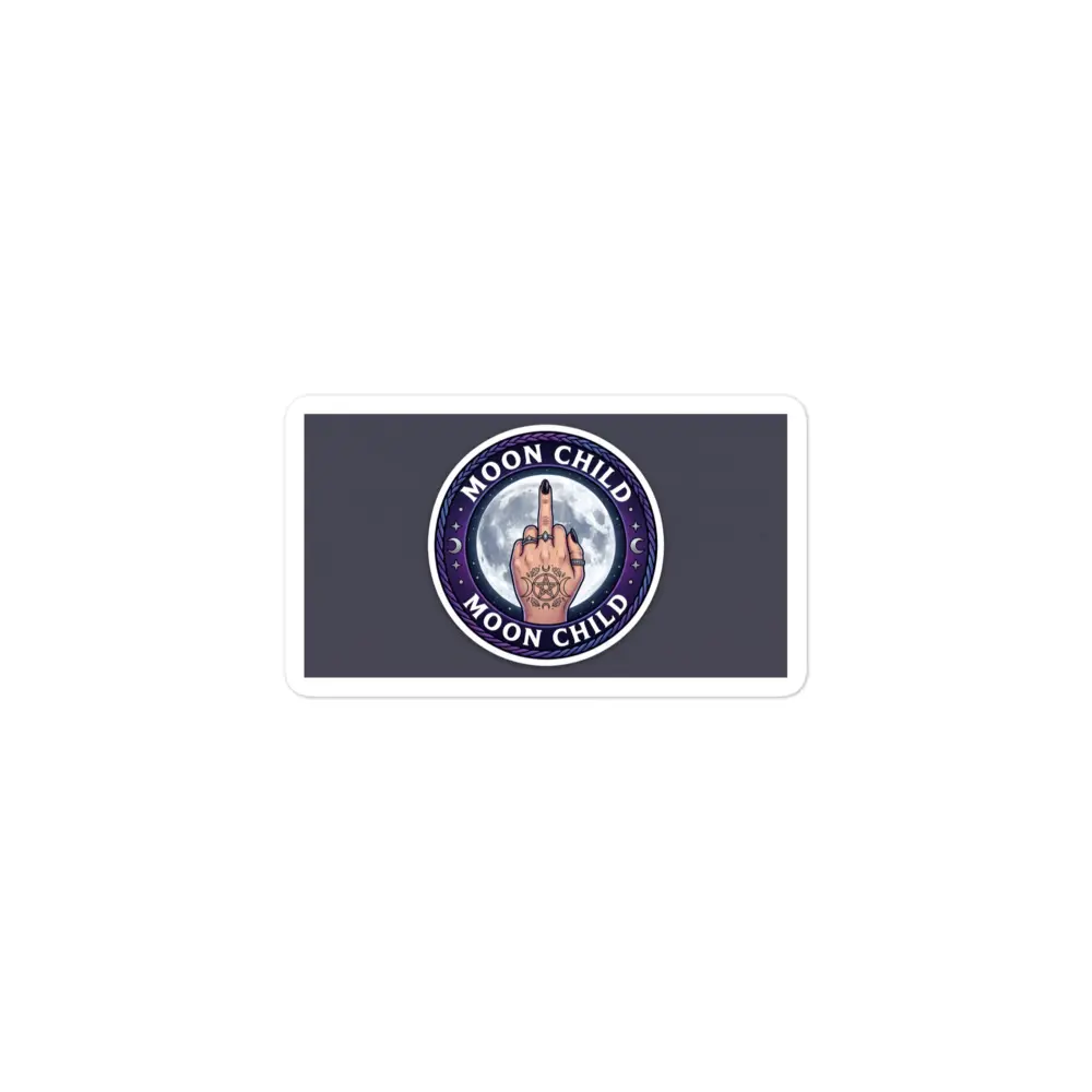 Moon Child the Sticker