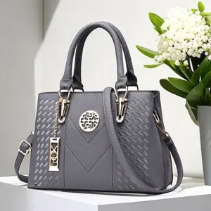 Women's bags, fashionable embroidered ladies' handbags, large-capacity single-shoulder crossbody bags