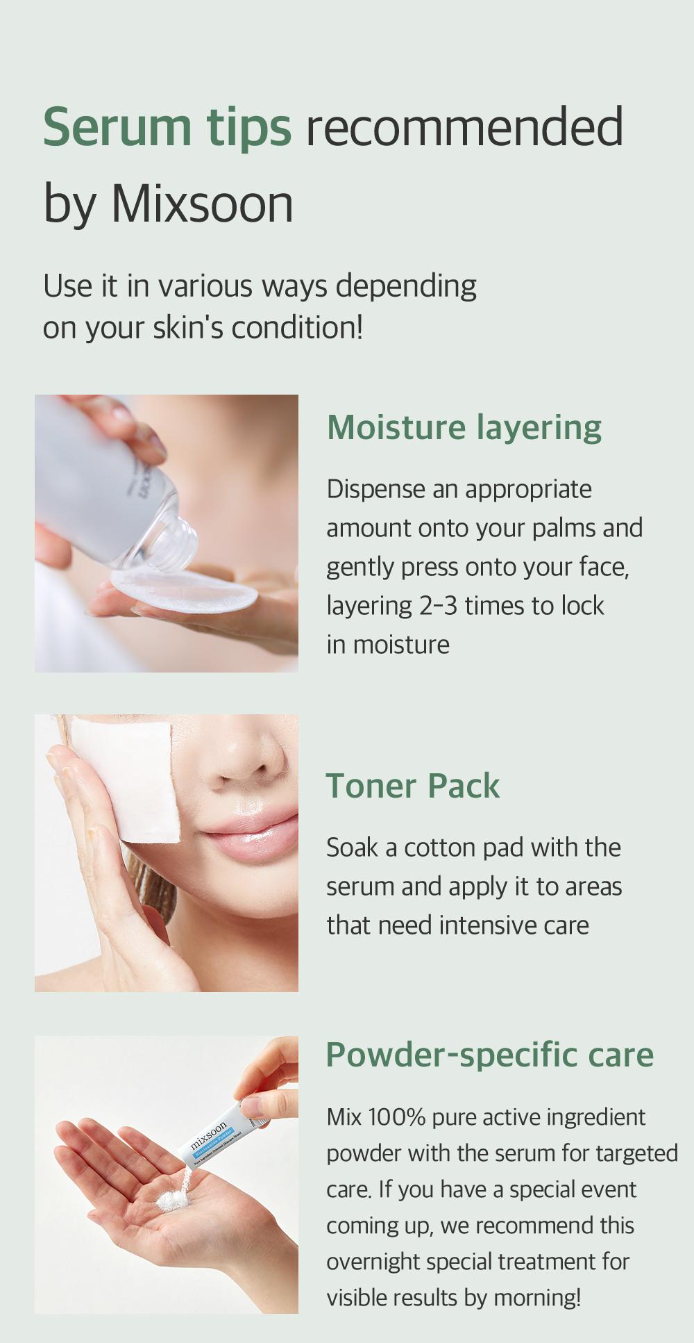 [mixsoon Official Shop] Glacier Water Hyaluronic Acid Serum 3.38 fl.oz / 100ml - Non-greasy Hydration Booster,  Korean Facial Serum for Glass Skin