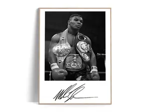 Mike Tyson Photo Poster, Hypebeast Poster, Boxing Poster Decor Artwork