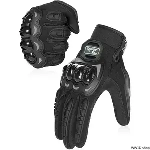 Summer Motorcycle Riding Gloves - Hard Knuckle Protection, Breathable Touchscreen, Tactical Non-Slip for Dirt Bike, Moto Cycling, Daily Road Riding