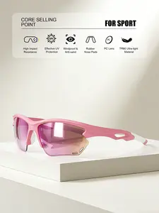 Hiking and Trekking Sports Glasses – Outdoor Sports Sunglasses, Windproof Sports Eyewear, Lightweight, polarized options for bright trails, reducing glare from water and rock. Essential for day hikes and backpacking.