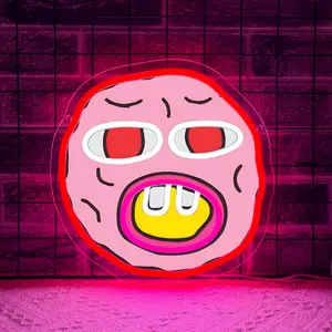 Cherry Bomb Record Album Wall-Mounted Neon Light, a musical art wall decoration, a surprise gift for music lovers, suitable for record stores, music bars, music parties, and music clubs