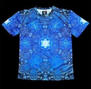 Akasha Garden T-Shirt Artwork by Jan Kruse Original Fractal Inspired Design for Festivals EDM Shows Everyday Wear Comfortable Fabric