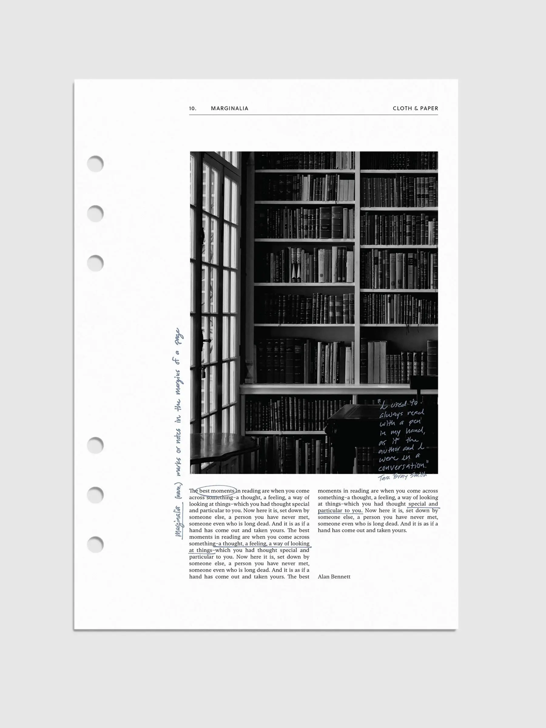 Marginalia Planner Dashboard