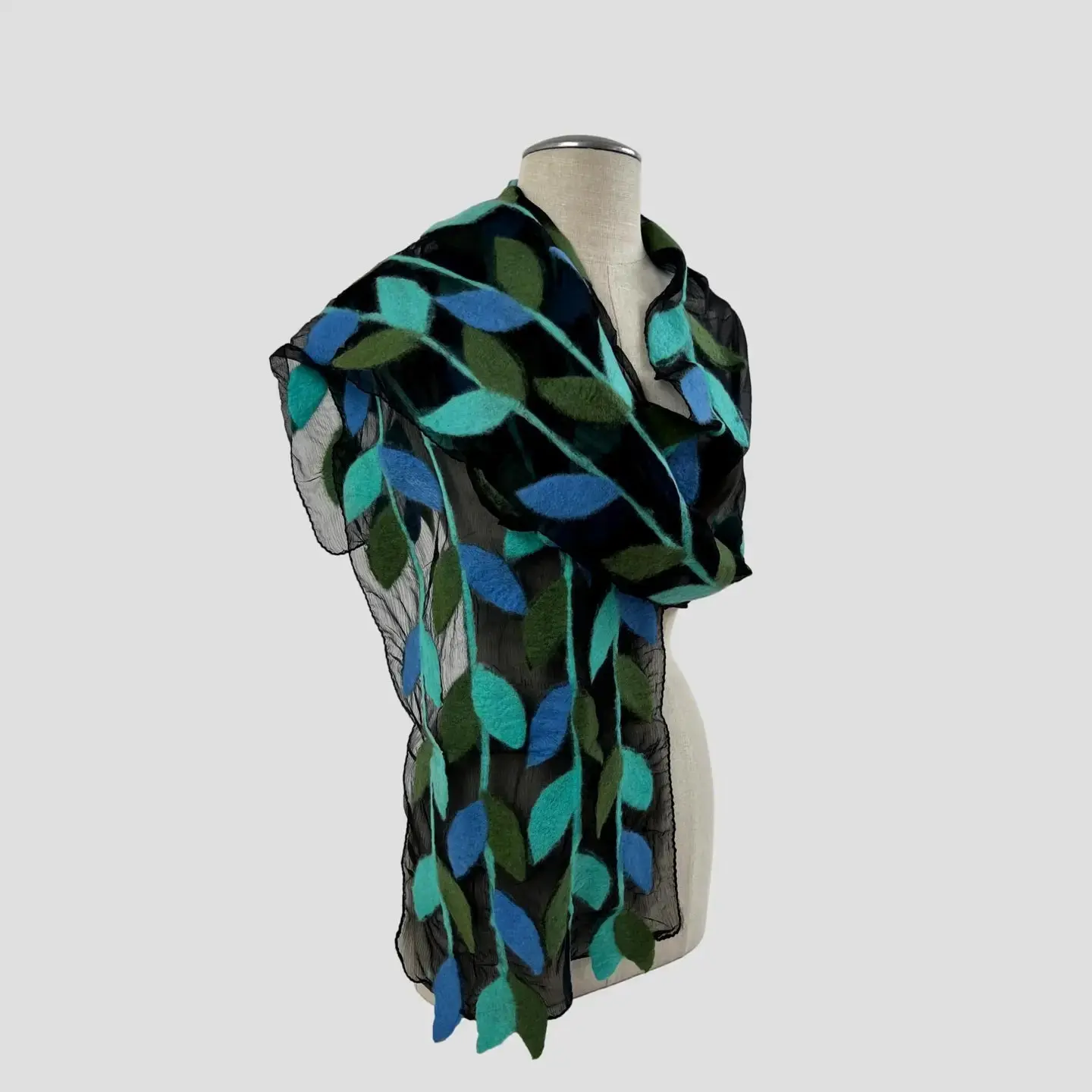 Variant Merino Wool Felt Scarf