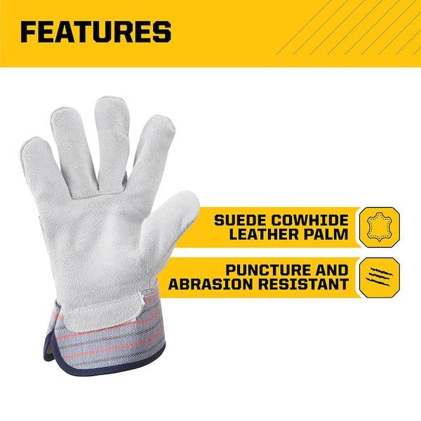 Suede Leather Palm Large Glove