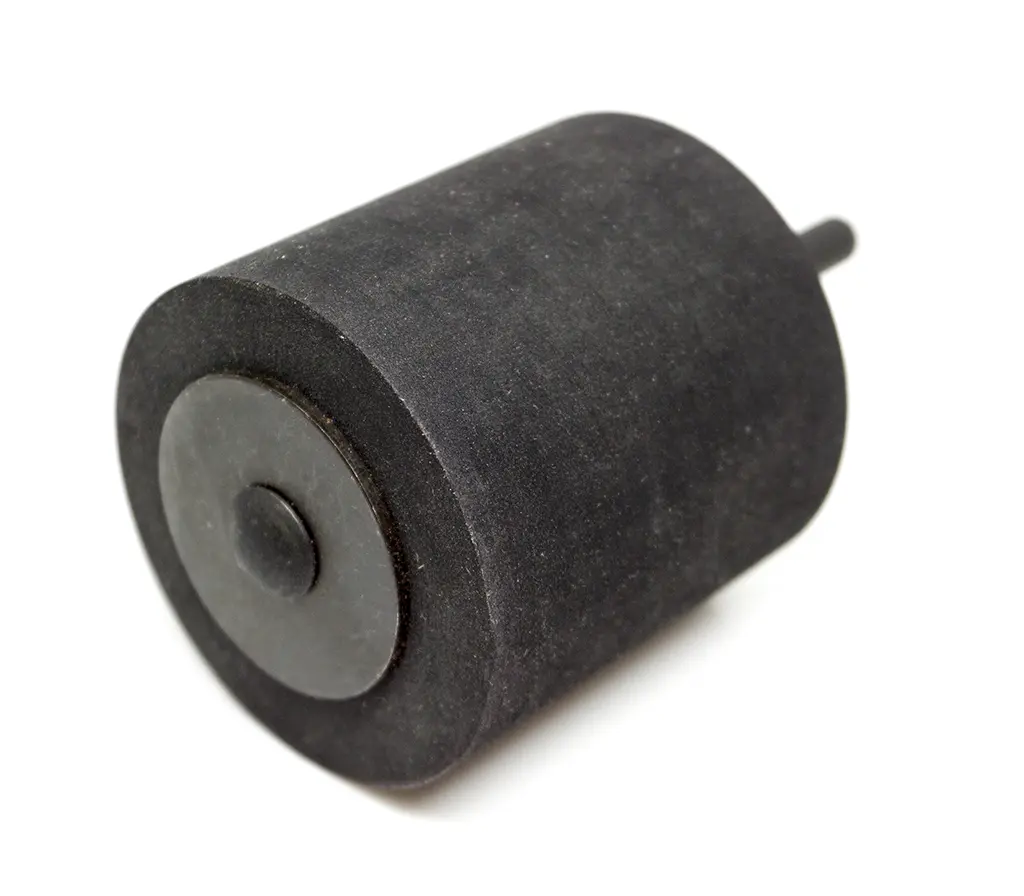 Expandable Rubber Drum with Spiral Mandrel - 2" x 2" Drum & Percussion Accessories, 6000 rpm Polishing Tool for Contour Irregular Shapes, Hole-Creating Music Accessory