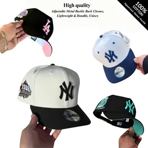 New Era NY Yankees & LA Dodgers Baseball Hat – MLB 59FIFTY Snapback Fitted Cap for Men and Women, Urban Streetwear Unisex Style, Premium Baseball Fashion Look, Adjustable Gorras Sombreros, Hat for Men, Viral TikTok Trending Hat 2026