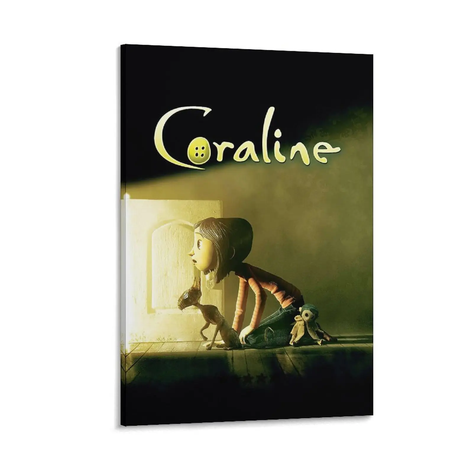 Coraline's Fantasy Poster,Long - Lasting Canvas Print for Decoration, Dorm Room Aesthetic Mural - Type Poster Canvas Poster Bedroom Decor Sports Landscape Office Room Decor Gift Frames Ornaments