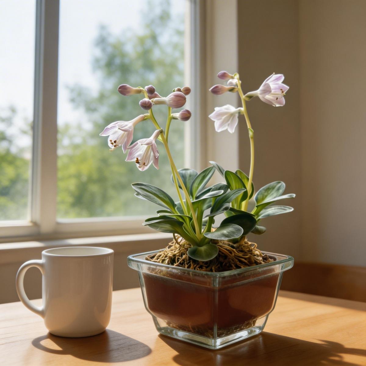 Hosta Seeds for Garden Planting Non-GMO Easy Grow Perennial Flower Seeds for Outdoor Indoor Garden Decoration Home Garden Supplies