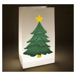 LumaBase 24-ct Luminaria Holiday Tree Bags