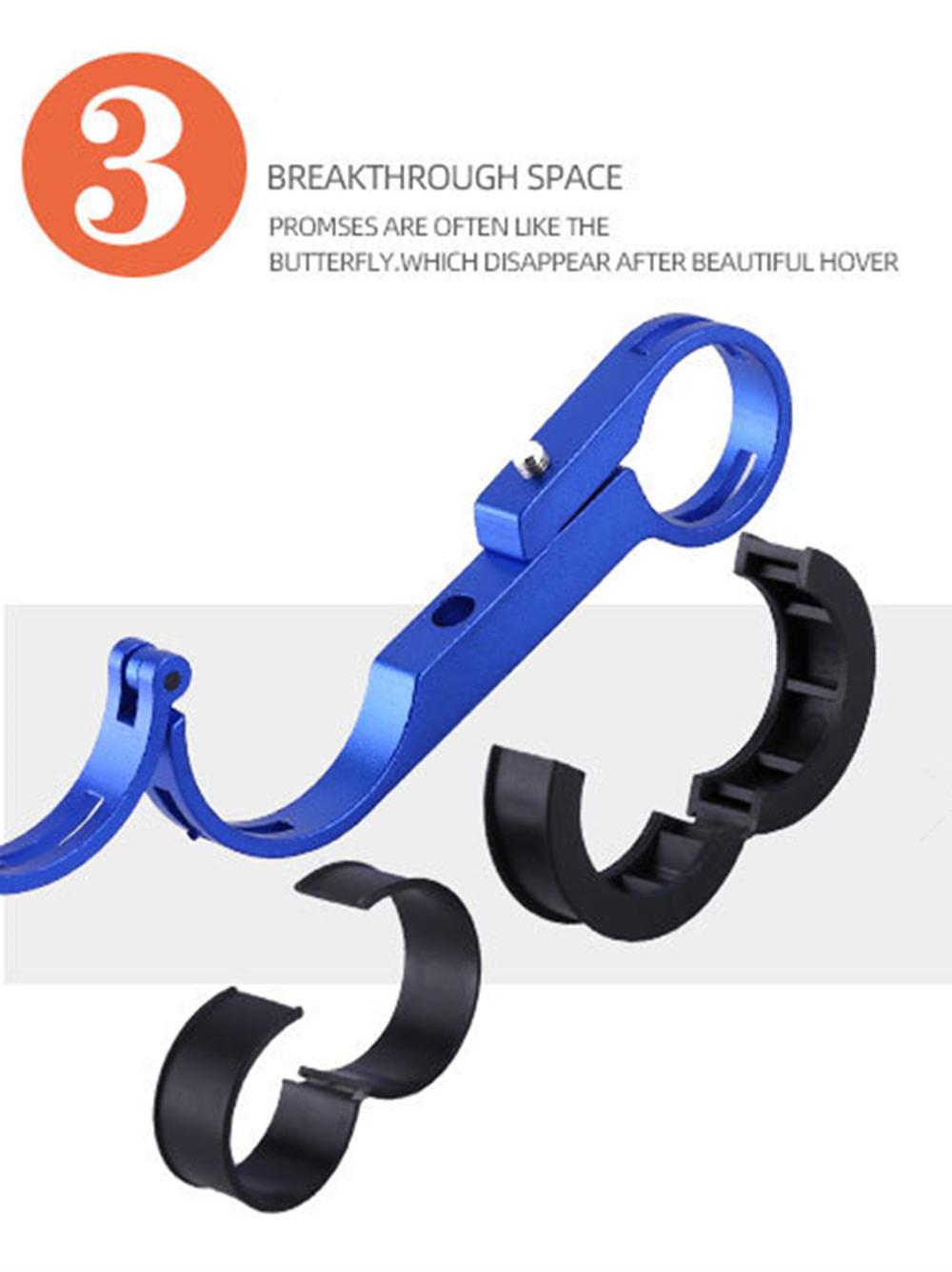 30cm Bicycle Handlebar Extended Bracket MTB Headlight Mount Extented Bar Road Mountain Bike Handlebar Extender Rack Parts