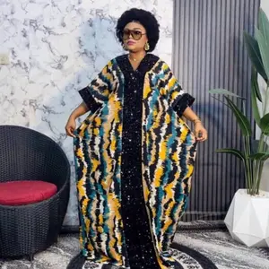 Soft Crepe Dress, One Size Fits All Maxi Dress with V-neck, with Two Side Pockets, Comfortable Womenswear, Casual Summer Style for Women