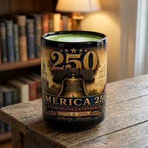 America 250 Mug | Semiquincentennial Coffee Mug | Liberty Bell 1776-2026 Commemorative Mug | Patriotic Gift | Black Ceramic Collectible Cup