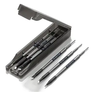 3PCS USB Soldering Iron Tip, Horseshoe Tip, Round Tip, Welding Tip, Integrated Heating Core, Parts