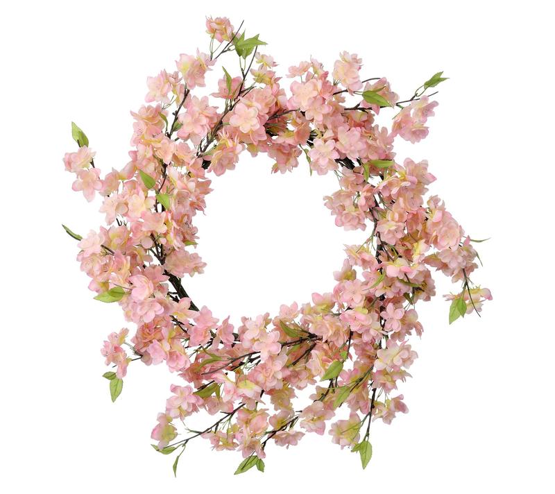 24" Cherry Blossom Wreath