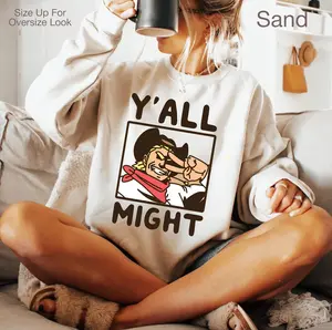 My Hero Academia Y All Might Cowboy Sweatshirt, Anime Street Style