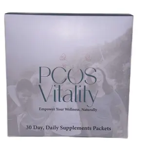 PCOS Supplements for Women with Natural Ingredients Healthcare Edible Vitamin Women's Probiotics Supplement Dietary