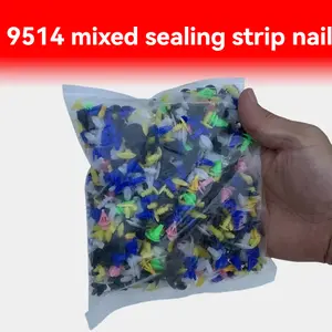 100/200/300PCS Universal Mixed Auto Fasteners - Car Door Panel, Bumper & Weatherstrip Plastic Clips Assortment fathersdaygift