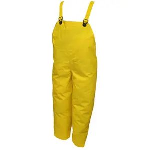 Tingley Rubber O56007.LG PVC Plain Front Durascrim Overalls- Large- Yellow