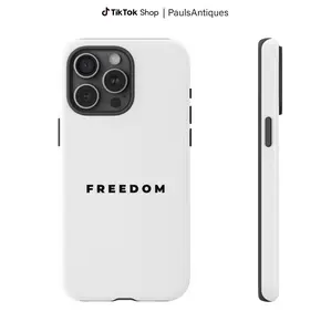 Freedom Charli Kirk Tough Phone Case, The American Comeback Tour, RIP Charli, Compatible with iPhone 16/15/14/13/12 Pro Max Plus, Samsung Galaxy Ultra