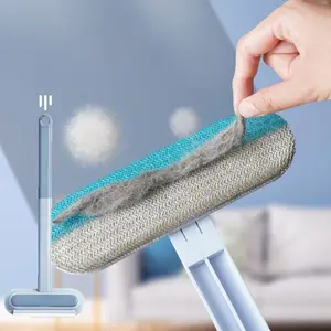 Pet De-Shedding Brush for Dogs & Cats, Dual-Action Sofa & Carpet Grooming Tool, Washable Reusable Pet Hair Remover From Uk, Removal