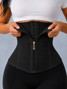 1 Count Shapewear Corset for Women with Adjustable Hooks & Eye,Comfort Sexy Waist Trainer, Colombian Fajas,Compression Shapewear Belts,Tummy Control High Waist Cincher, Sports Girdle, Underwear, Sexy, Suitable for Daily Training and Outing, Chic
