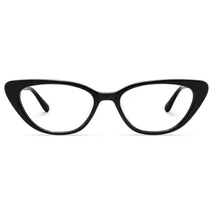 Naoya Black Cat Eye Glasses