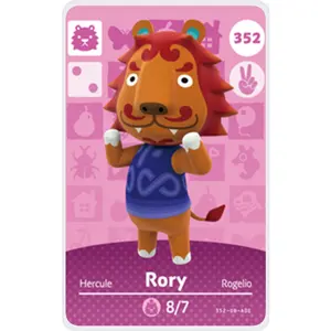 Rory - Villager NFC Card for Animal Crossing New Horizons Amiibo