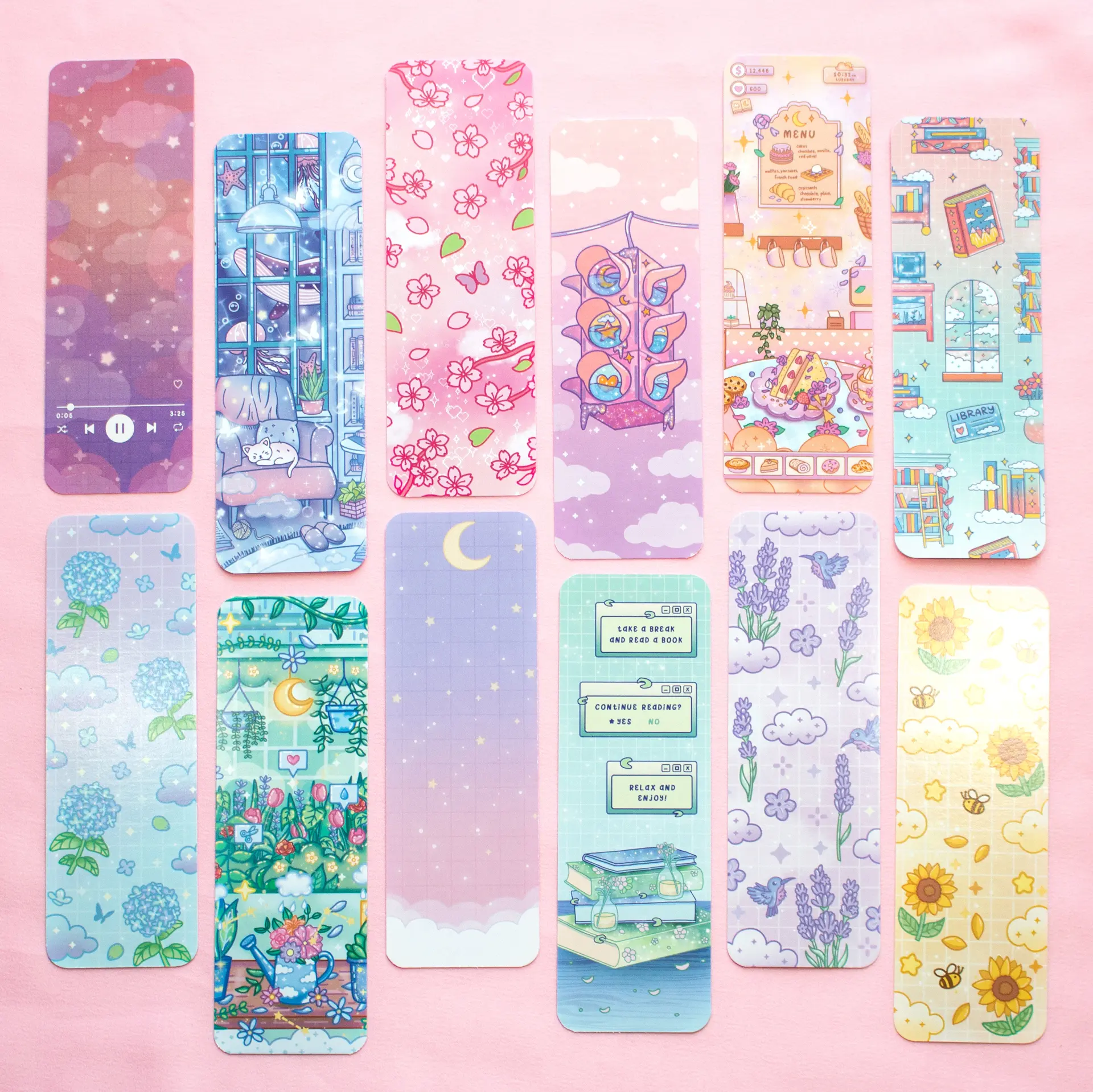 Bookmark - Glossy Cardstock Double-Sided Printing 2 in x 6 in