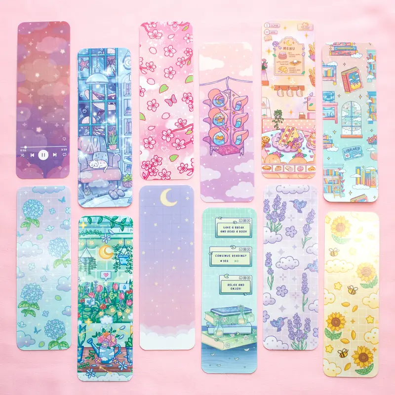 Bookmark - Glossy Cardstock Double-Sided Printing 2 in x 6 in