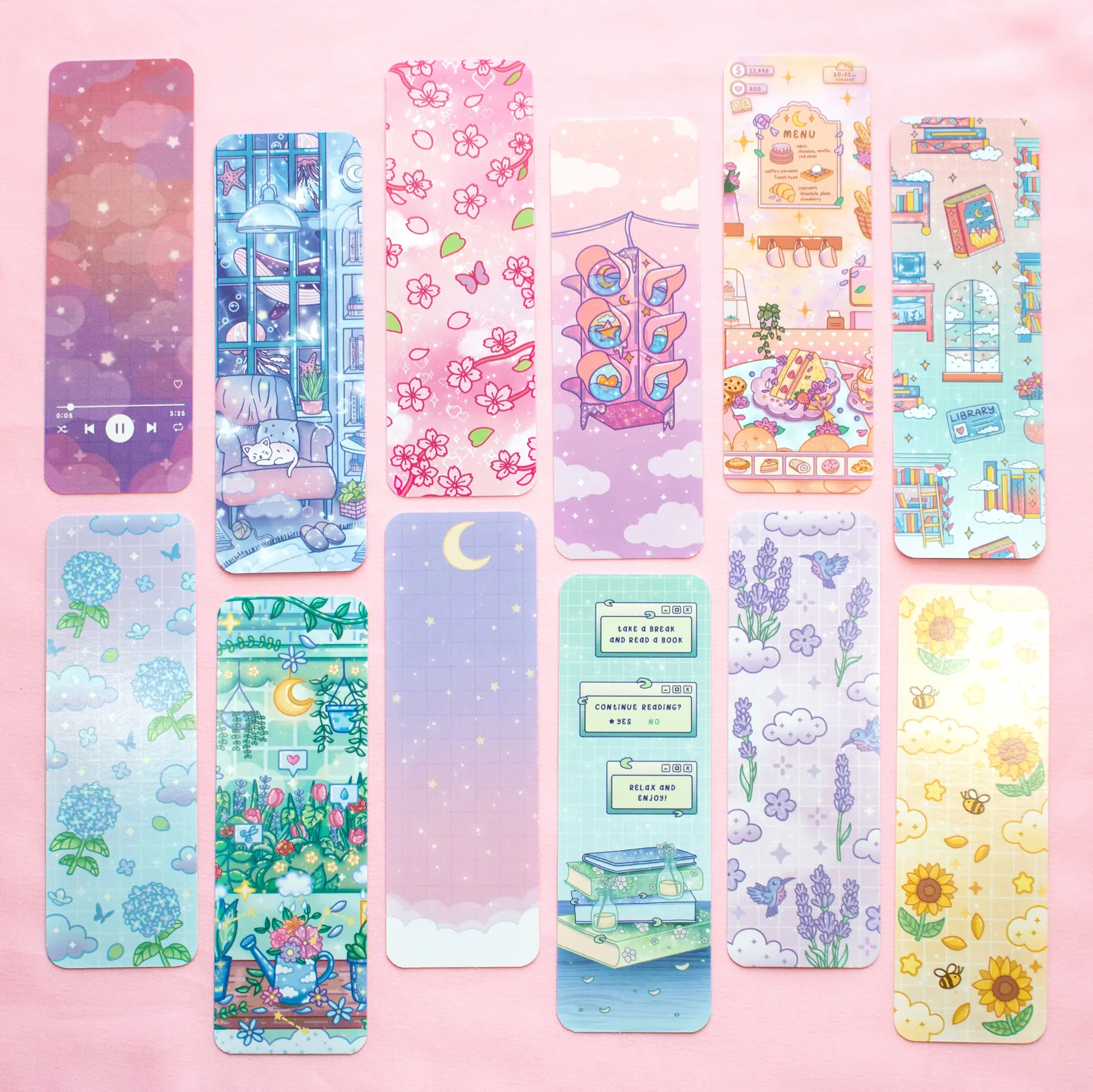 Bookmark - Glossy Cardstock Double-Sided Printing 2 in x 6 in