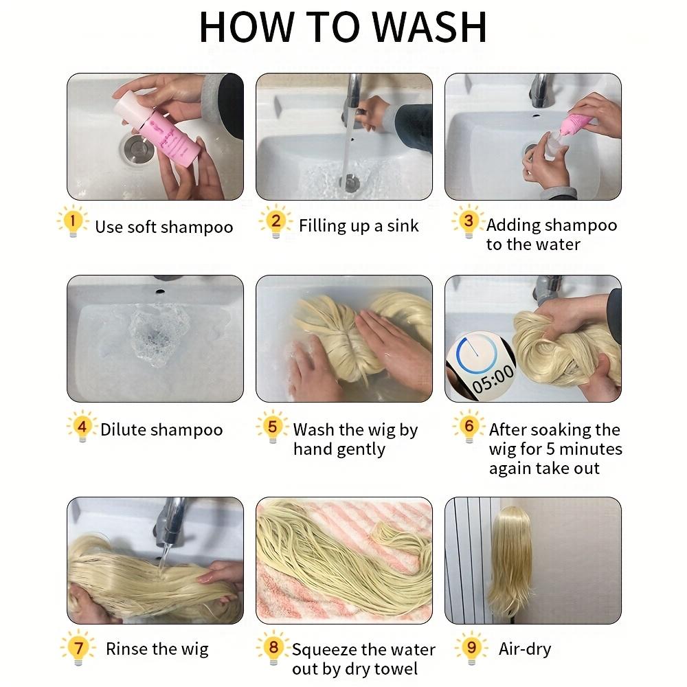 Pixie Cut Wig with Long Deep Wave Synthetic Hair and Bangs, Beginner-Friendly Mullet Style Wig