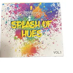 Beauty Creations Splash of Hues Makeup Pallet Vol 1 Colorful Palette for Creative Makeup Looks Eyeshadow Cosmetic Vibrant Shades for Bold Choices