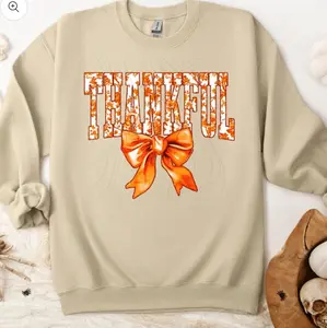 Thankful Bow Sweatshirt