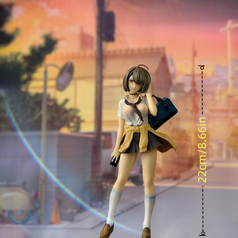 Sunset Uniform Ace Anime Game Figure Toy, Collectible Display Piece, Perfect Holiday Gift, Handmade Craftsmanship, Unique Design