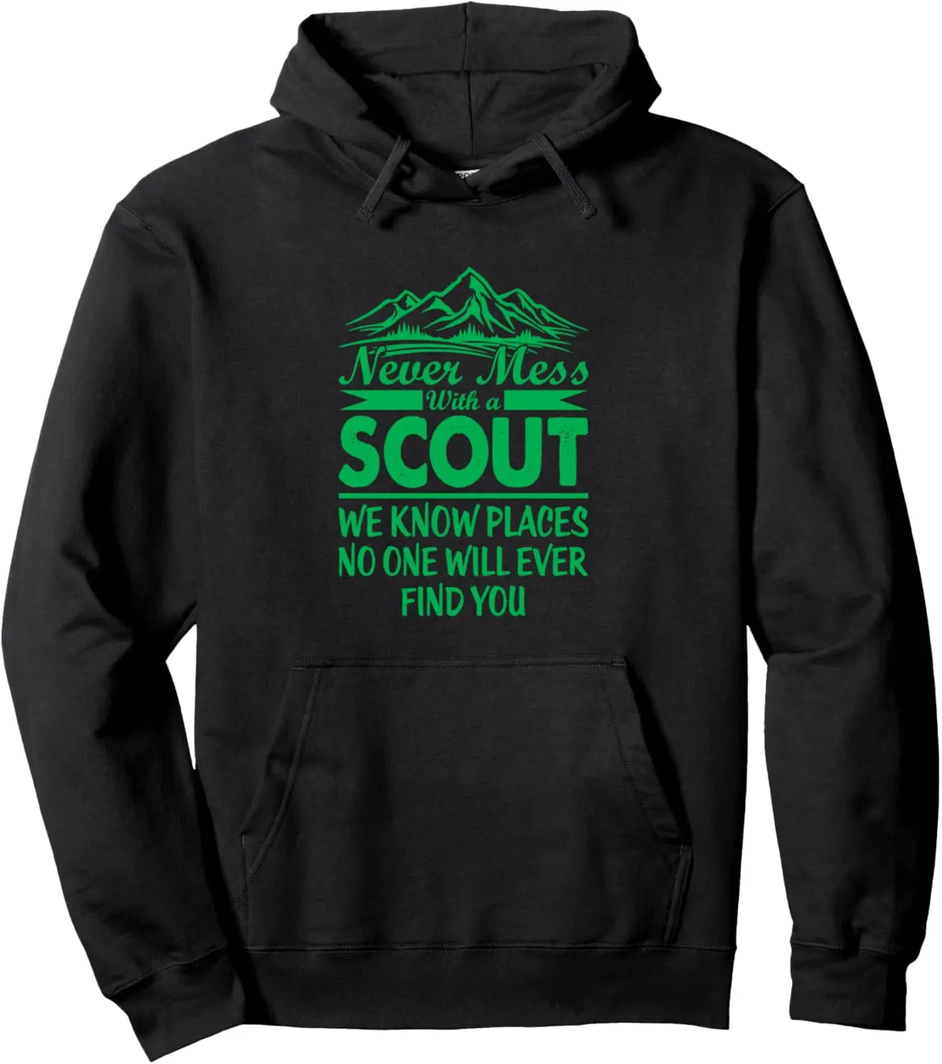 Funny Scouting Design For Men Women Scouts Camping Scout Pullover Hoodie 2