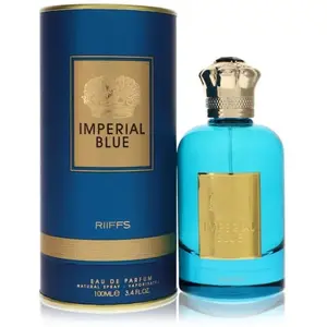Riiffs Imperial Blue Cologne Eau de Parfum 3.4oz - 100ml - Woody Floral - Unisex Arabian Fragrance