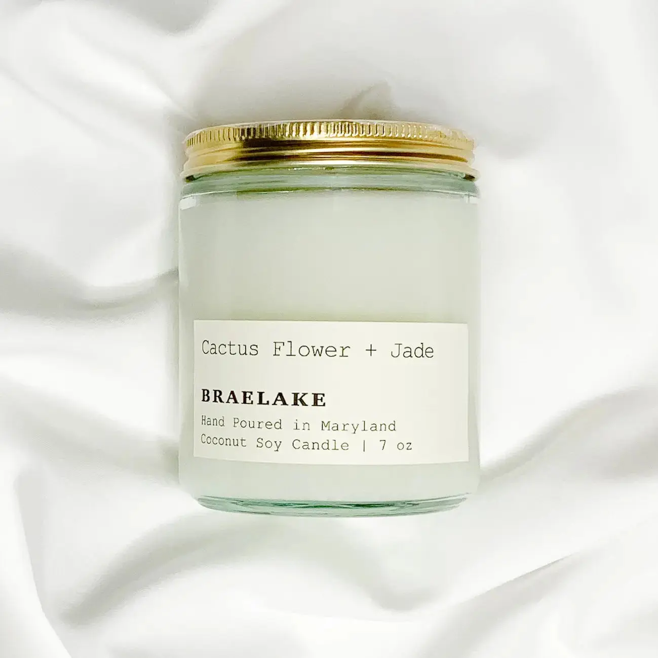 Cactus Flower & Jade Soy Wooden Wick Candle