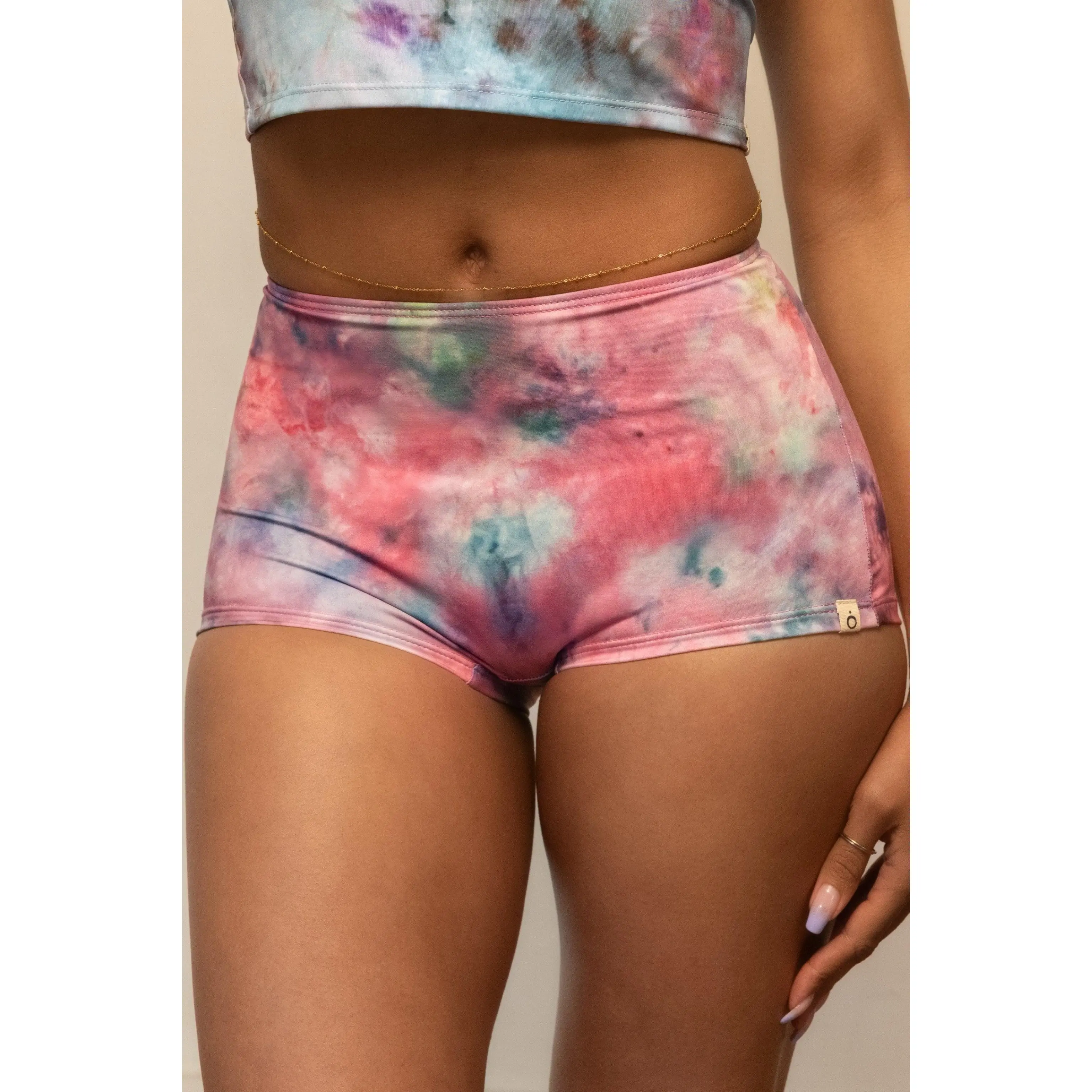BOOTY SHORT - ROSE WASH