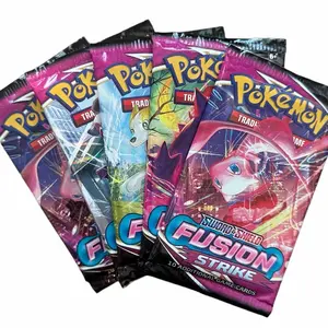 Pokemon Fusion Strike Booster Pack x 5 - Artwork May Vary